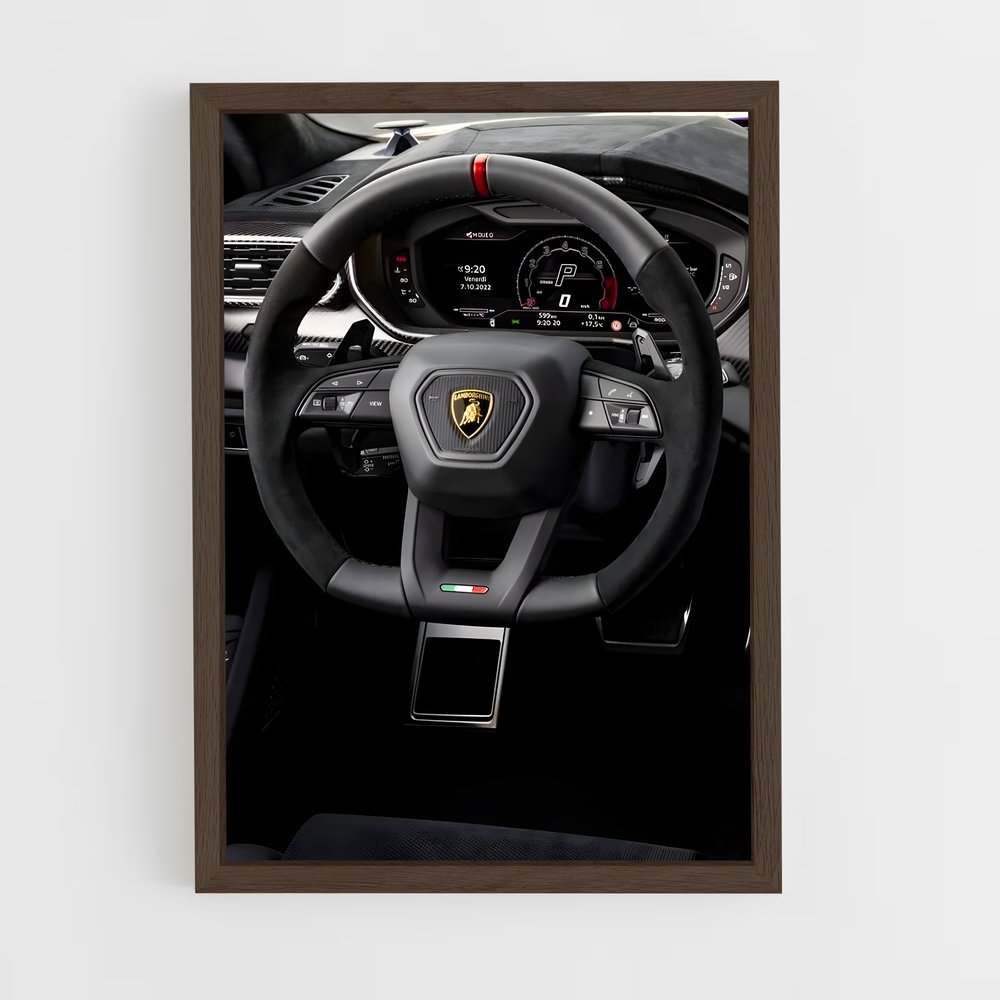 Poster Intérieur Urus – affiche Lamborghini (vue 5)